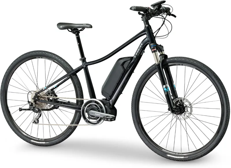 Trek Neko+ Womens Electric Bike 2018 Black Pearl-1