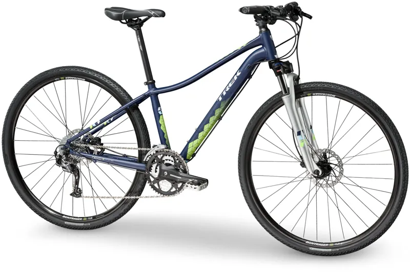 Trek Neko SL Womens Hybrid Bike 2016 Matte Navy-1