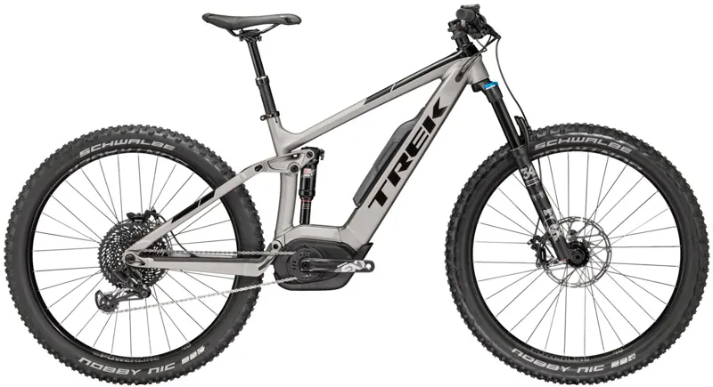 Trek Powerfly FS 9 Electric Mountain Bike 2018 Silver/Black