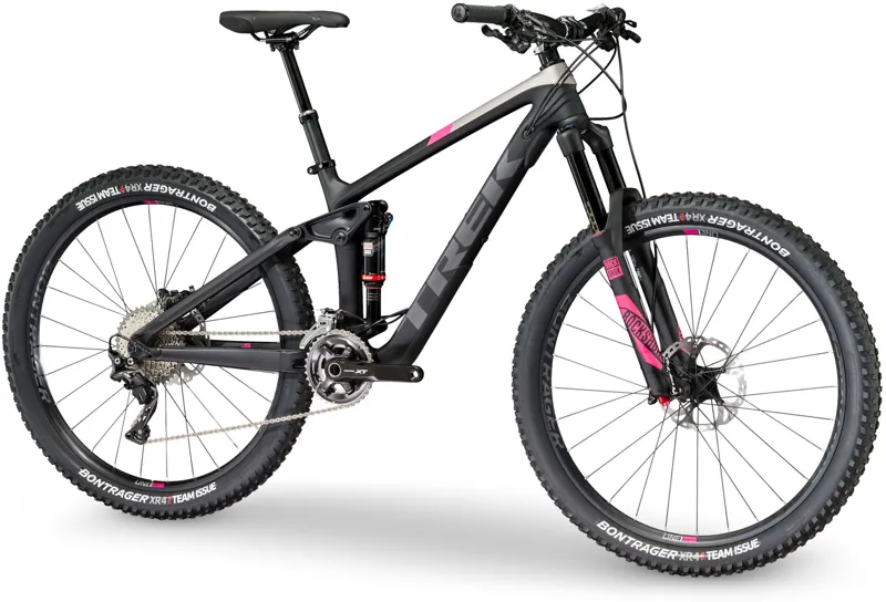 Trek Remedy 9.8 27.5 Womens Mountain Bike 2017 Black/White/Pink