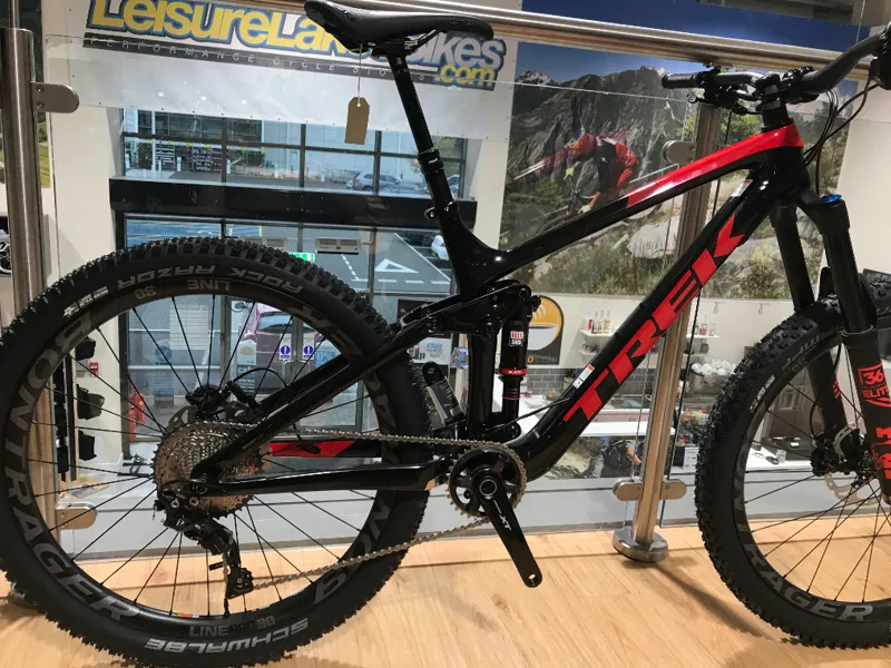 Trek Remedy Carbon XT Custom Build 2017 18.5 inch Black/Red-3