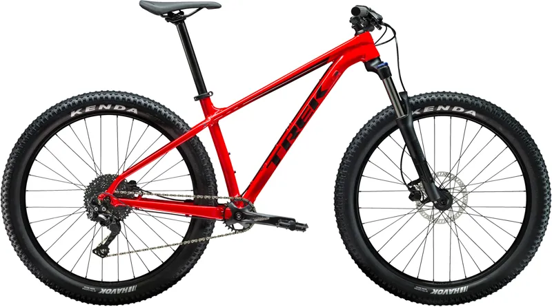 trek bicycle red