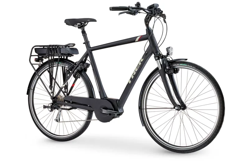 Trek TM2 Plus Electric Commute Bike 2018 500Wh Matt Black-1