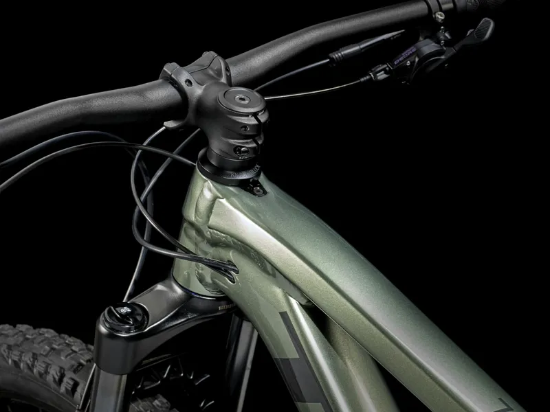 Trek Top Fuel 5 Deore Mountain Bike 2024 Lichen Green-3