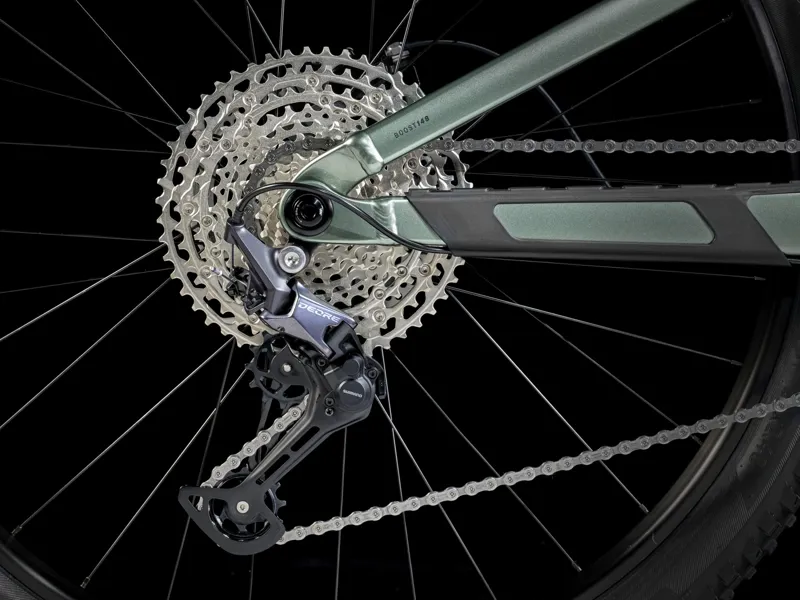 Trek Top Fuel 5 Deore Mountain Bike 2024 Lichen Green-4