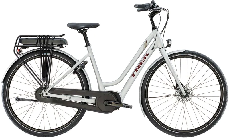 Trek UM1 Plus 300 Step Thru Electric Bike 2019 Silver