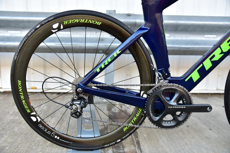 Ex Demo Trek Speed Concept 9 Ultegra Time Trial Bike 2015 M Blue/Green-3