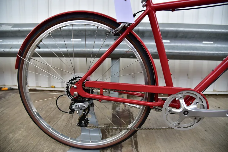 Ex Demo Electra Loft 7D Hybrid Bike 2015 M Red/Silver-2