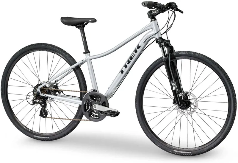 Trek Neko 1 Womens Hardtail Mountain Bike 2017 Quicksilver-1