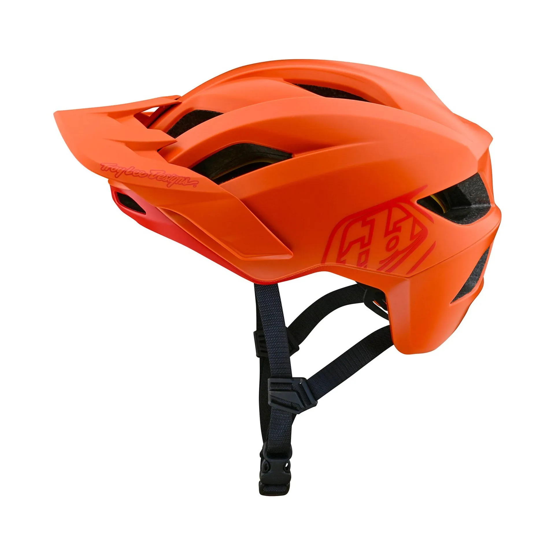 Troy Lee Designs Flowline Mips Mountain Bike Helmet Point Mandarin