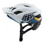 Troy Lee Designs Flowline SE Mips Mountain Bike Helmet Badge Light Grey/Charcoal
