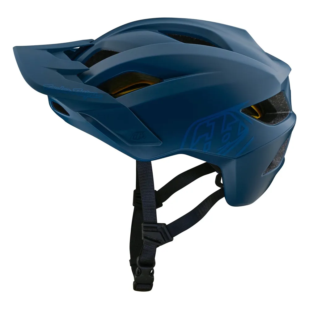 Image of Troy Lee Designs Flowline Youth MTB Helmet OS Point Dark Indigo