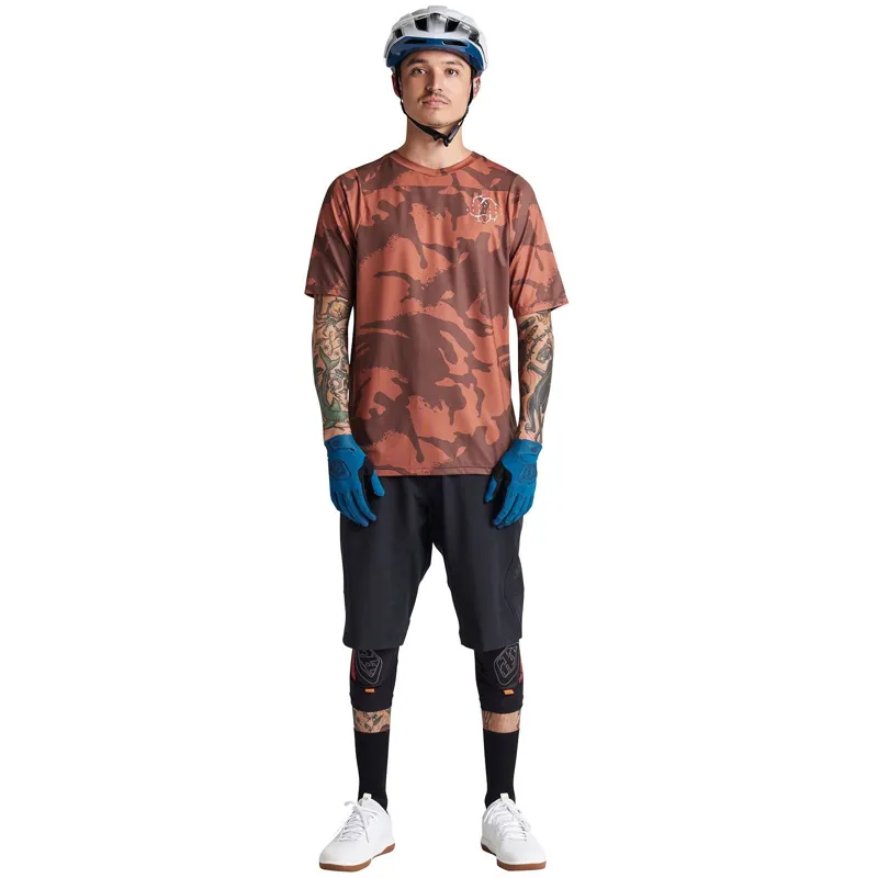 Troy Lee Designs Skyline SS MTB Jersey Shadow Camo Brick-4