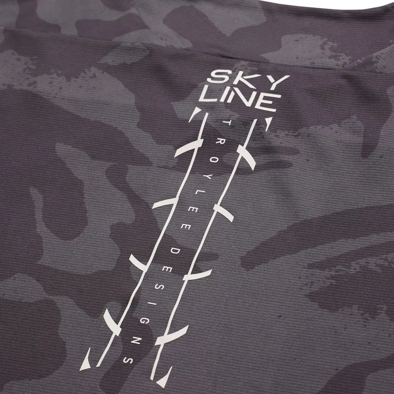 Troy Lee Designs Skyline SS MTB Jersey Shadow Camo Carbon-3