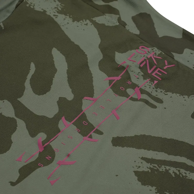 Troy Lee Designs Skyline SS MTB Jersey Shadow Camo Olive-3