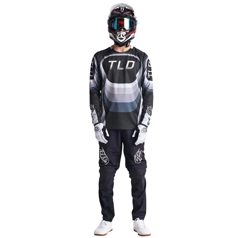 Troy Lee Designs Sprint LS Mountain Bike Jersey Reverb Black-2