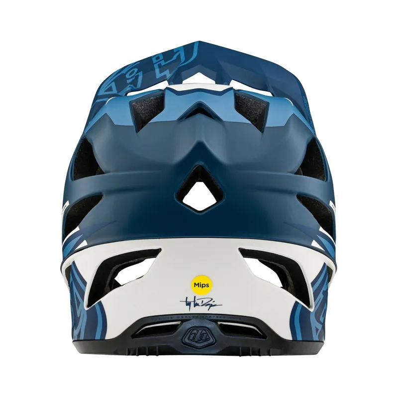Troy Lee Designs Stage MIPS Full Face Helmet Vector Blue-3