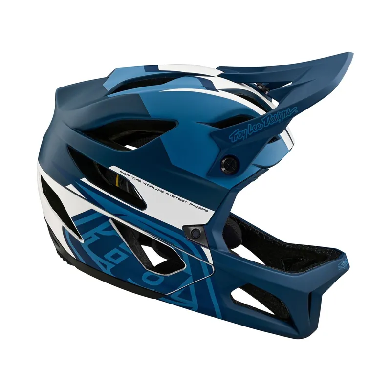 Troy Lee Designs Stage MIPS Full Face Helmet Vector Blue-5