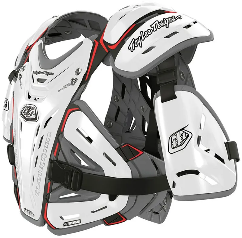 Troy Lee Designs 5955 Youth Chest Protector White