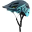 Troy Lee Designs A1 Mips Helmet Classic Dark Grey/Aqua