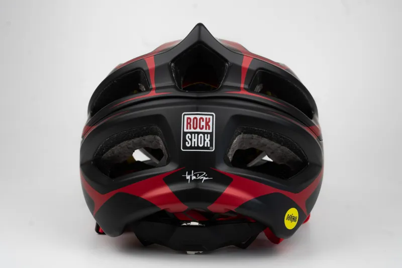 Troy Lee Designs A2 Mips Helmet SRAM Red/Black-5