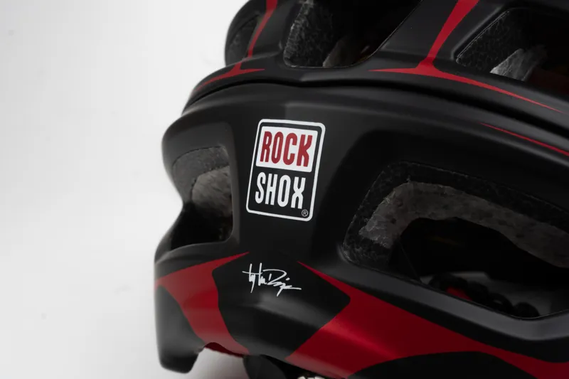 Troy Lee Designs A2 Mips Helmet SRAM Red/Black-6