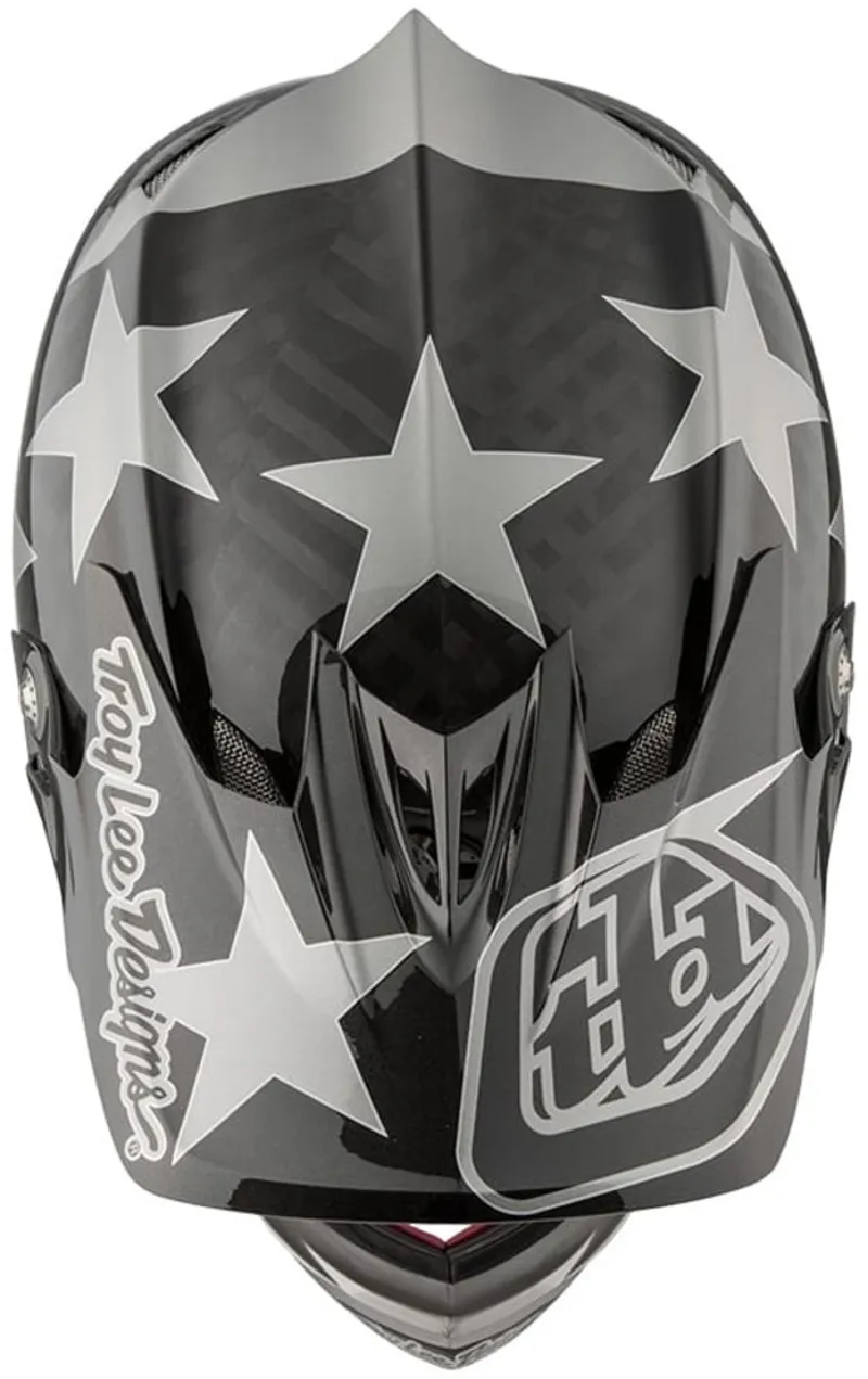 Troy Lee Designs D3 Carbon Mips Full Face Helmet Freedom Black/Grey-3