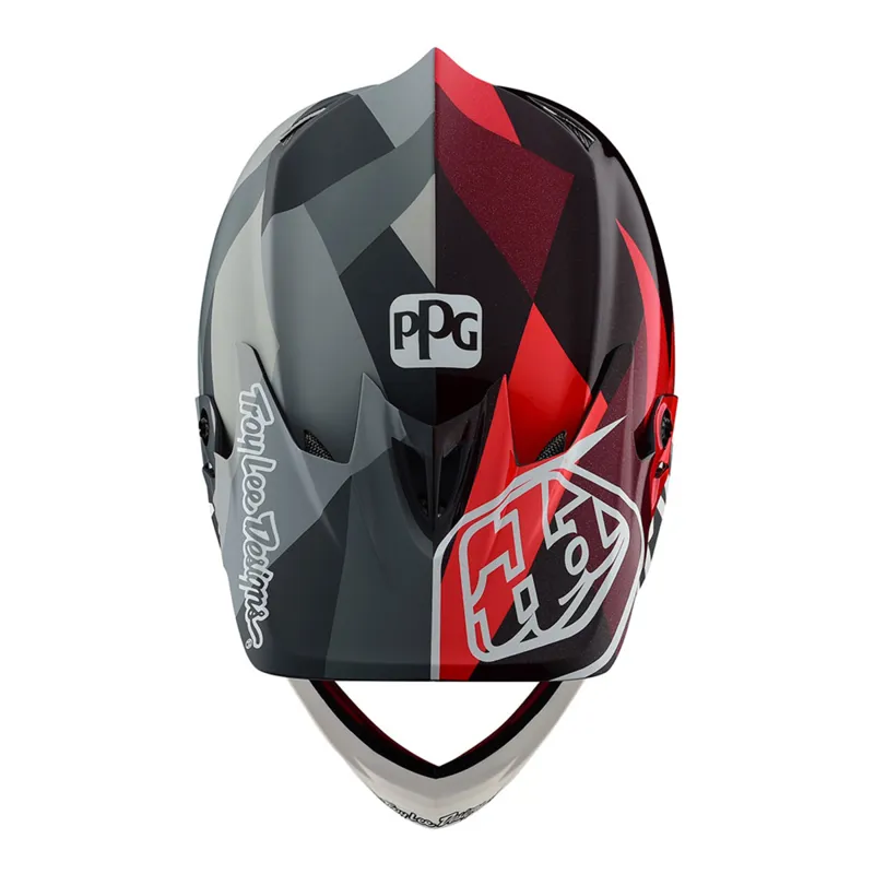 Troy Lee Designs D3 Carbon Mips Full Face Helmet LTD Edition Sram Red-2