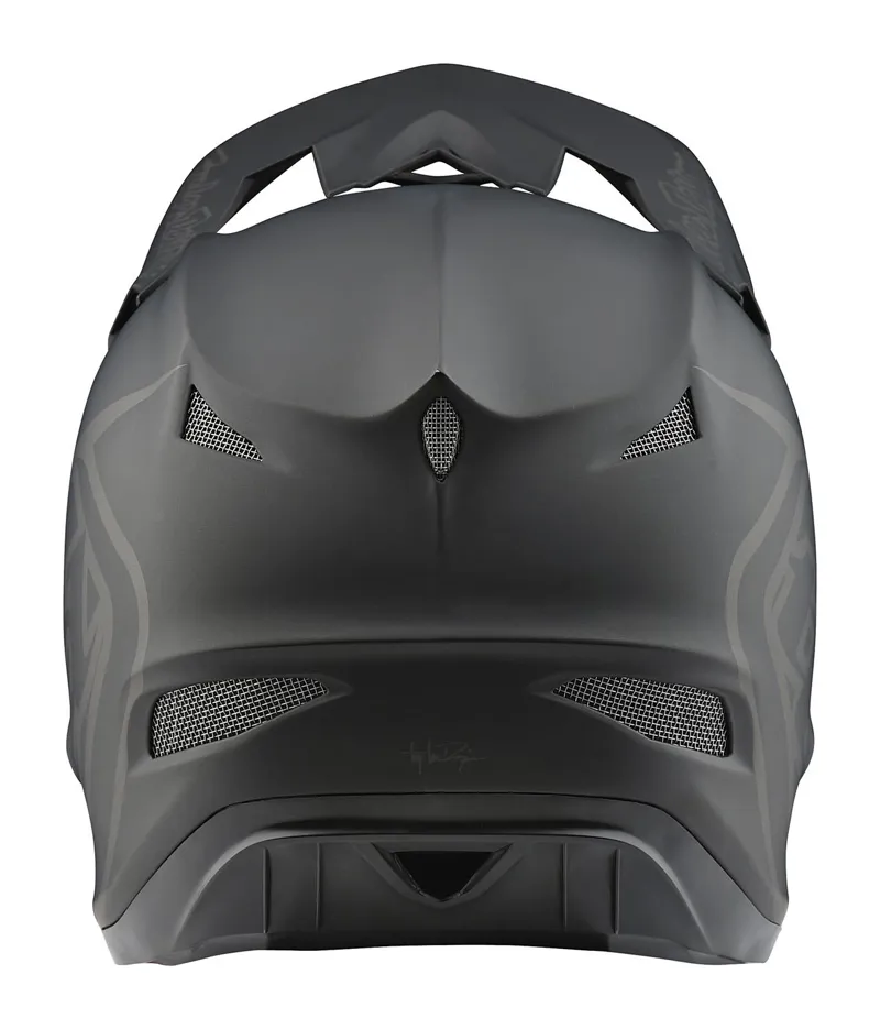 Troy Lee Designs D3 Fiberlite Full Face MTB Helmet Mono Black-2