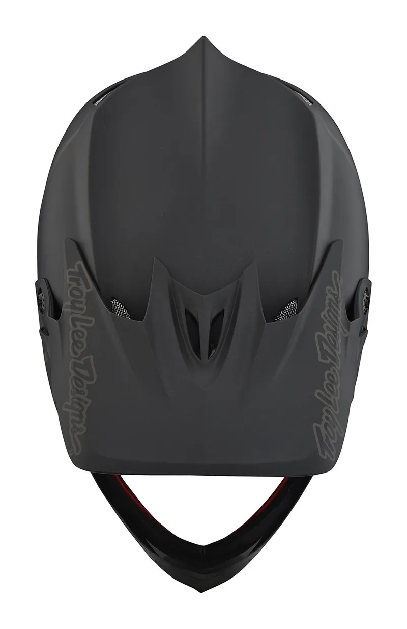 Troy Lee Designs D3 Fiberlite Full Face MTB Helmet Mono Black-4