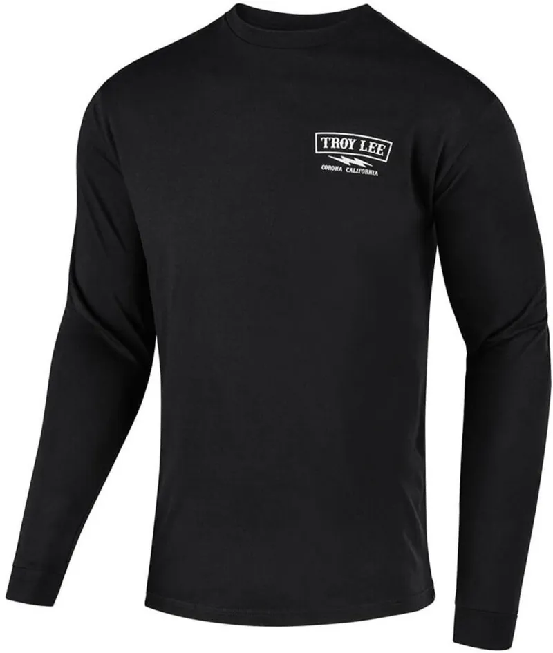 Troy Lee Designs Flowline Classic LS Tee Shocker Black