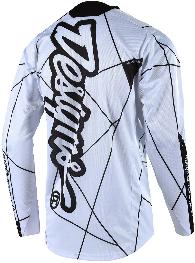 Troy Lee Designs Sprint LS Jersey Metric White/Black-1