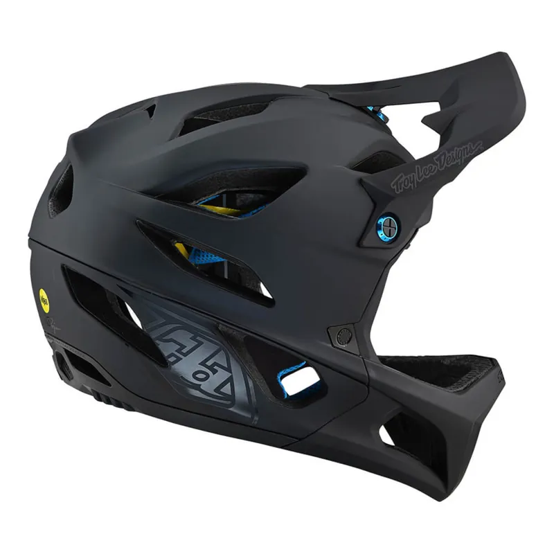 Troy Lee Designs Stage Mips Full Face Helmet Stealth Black-2