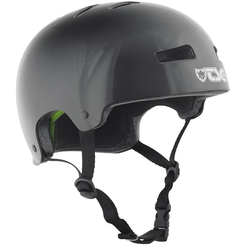 Image of TSG Evolution BMX Helmet Injected Black