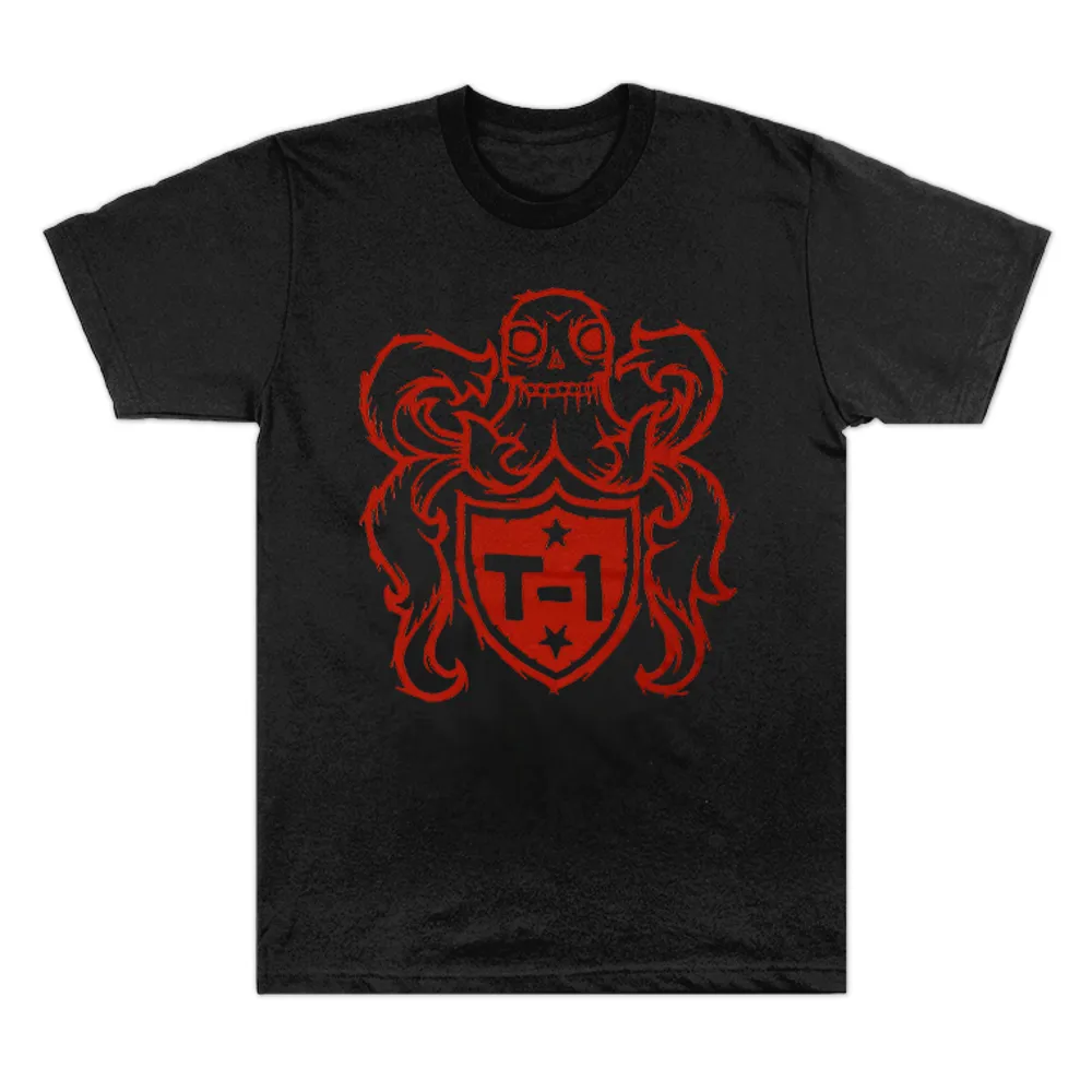 Image of Terrible One Crest SS T-Shirt Black