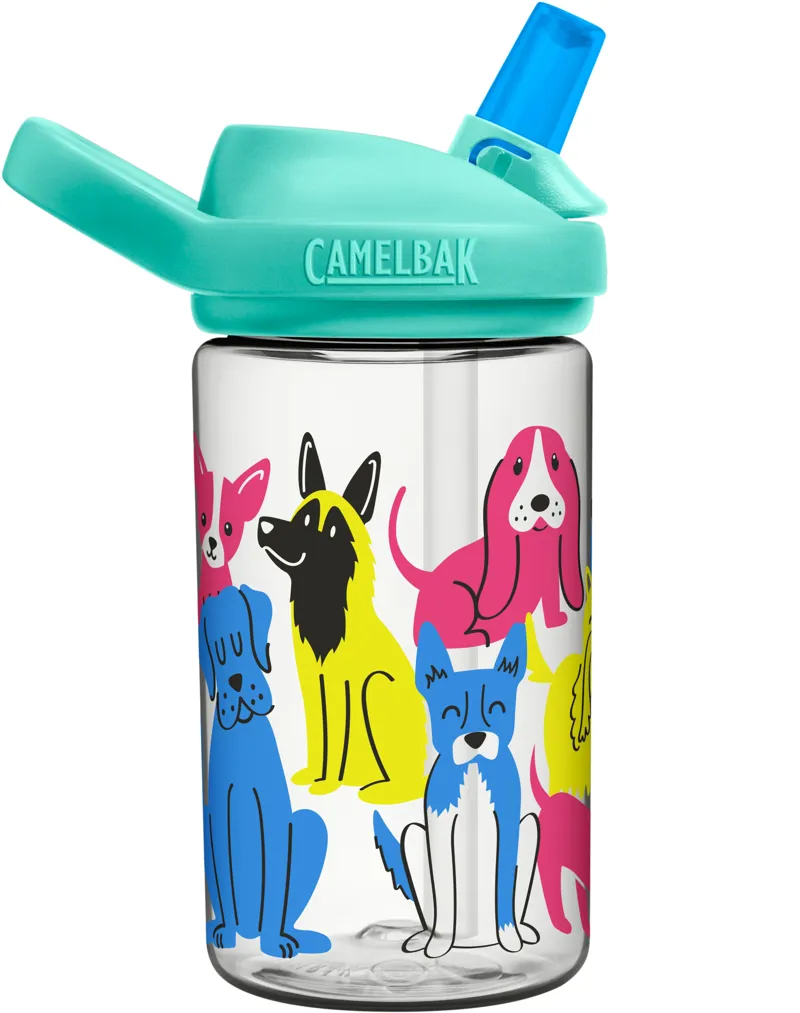 Camelbak Eddy+ Kids Bottle 400ml Rainbow Dogs-1
