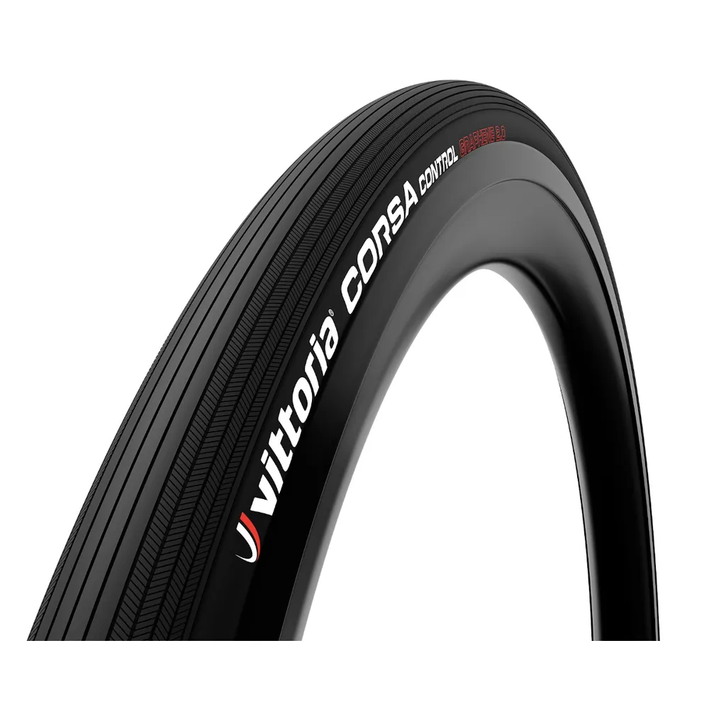 Vittoria Vittoria Corsa Control Folding G2.0 Clincher Road Tyre Full Black