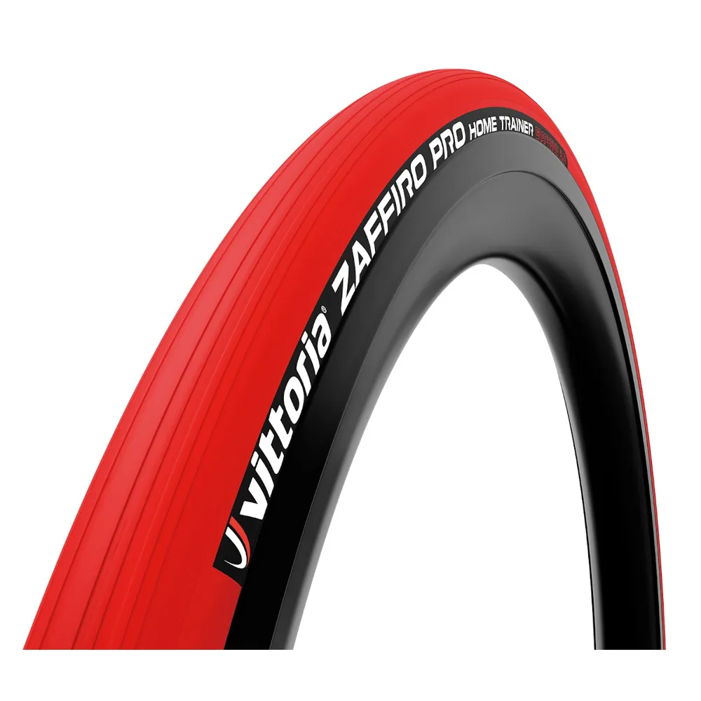 Image of Vittoria Zaffiro Pro Home Trainer Folding Clincher 26x1.1in Training Tyre Red