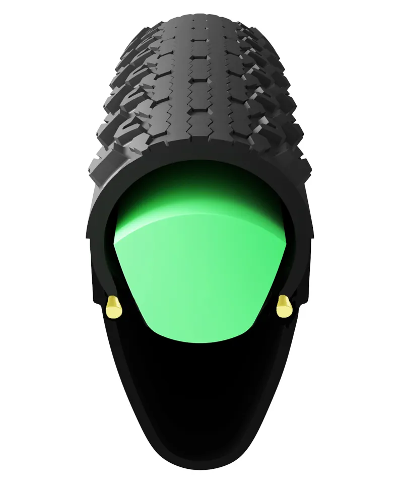 Vittoria Air-Liner Gravel Tubeless Tyre Insert 31-40mm One Size Green-1