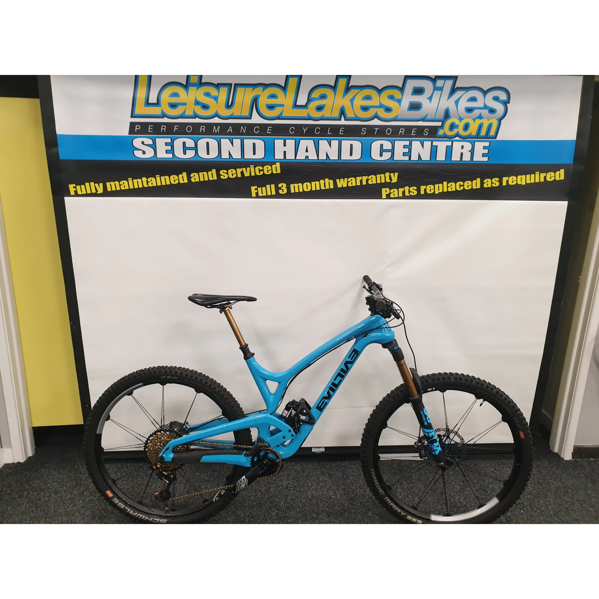 Second Hand Evil Wreckoning 29er 2017 Large Blue - Main Image