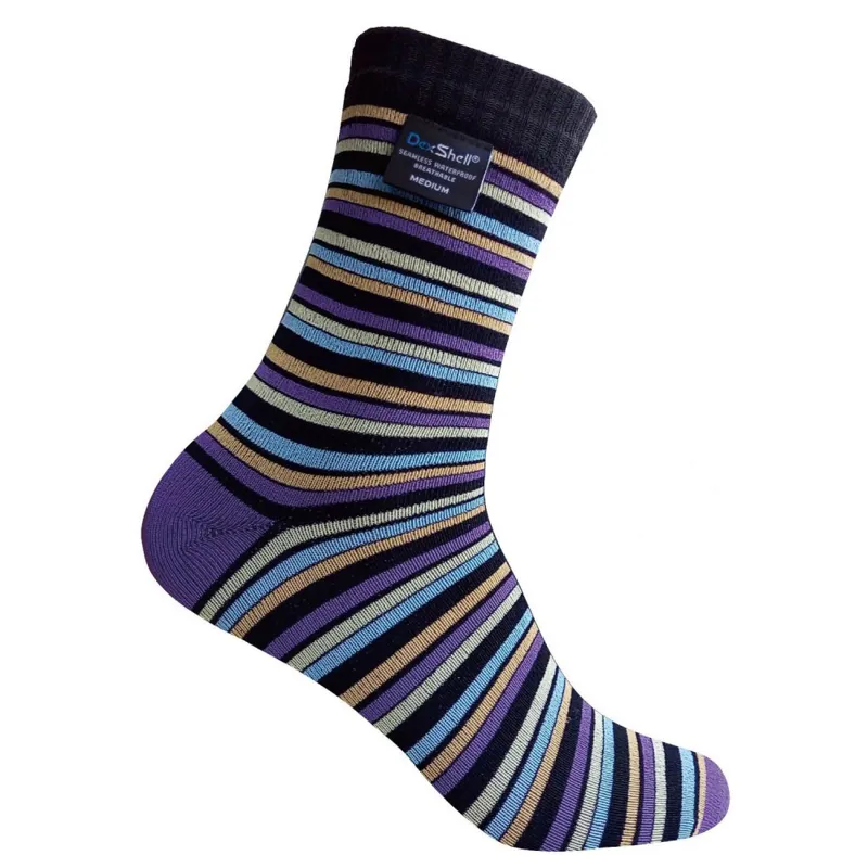 DexShell Ultra Flex Socks Striped Purple