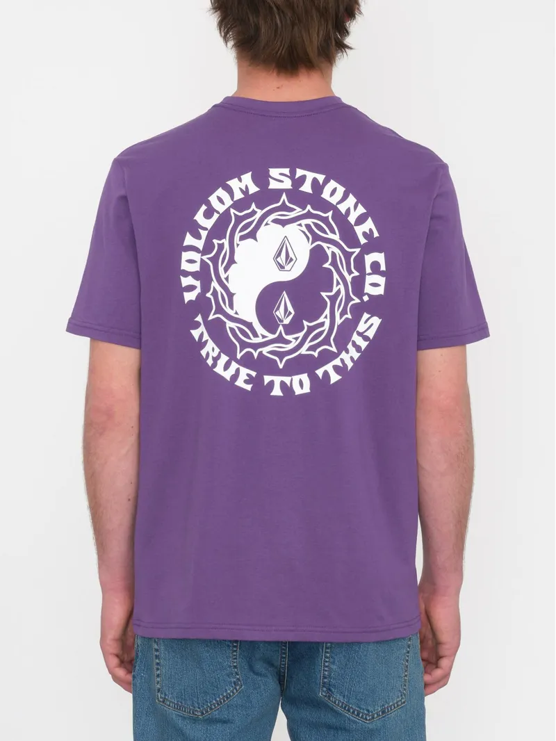 Volcom Counter Balance T-Shirt Deep Purple-1