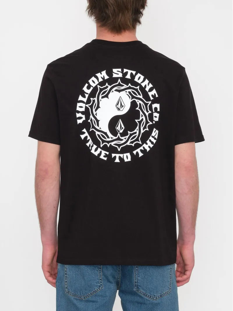 Volcom Counter Balance T-Shirt Black-1