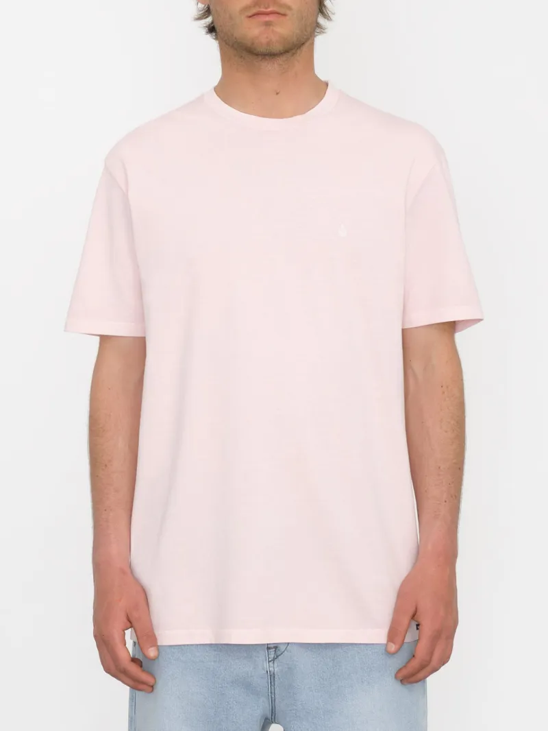 Volcom Solid Stone T Shirt Lilac Ash