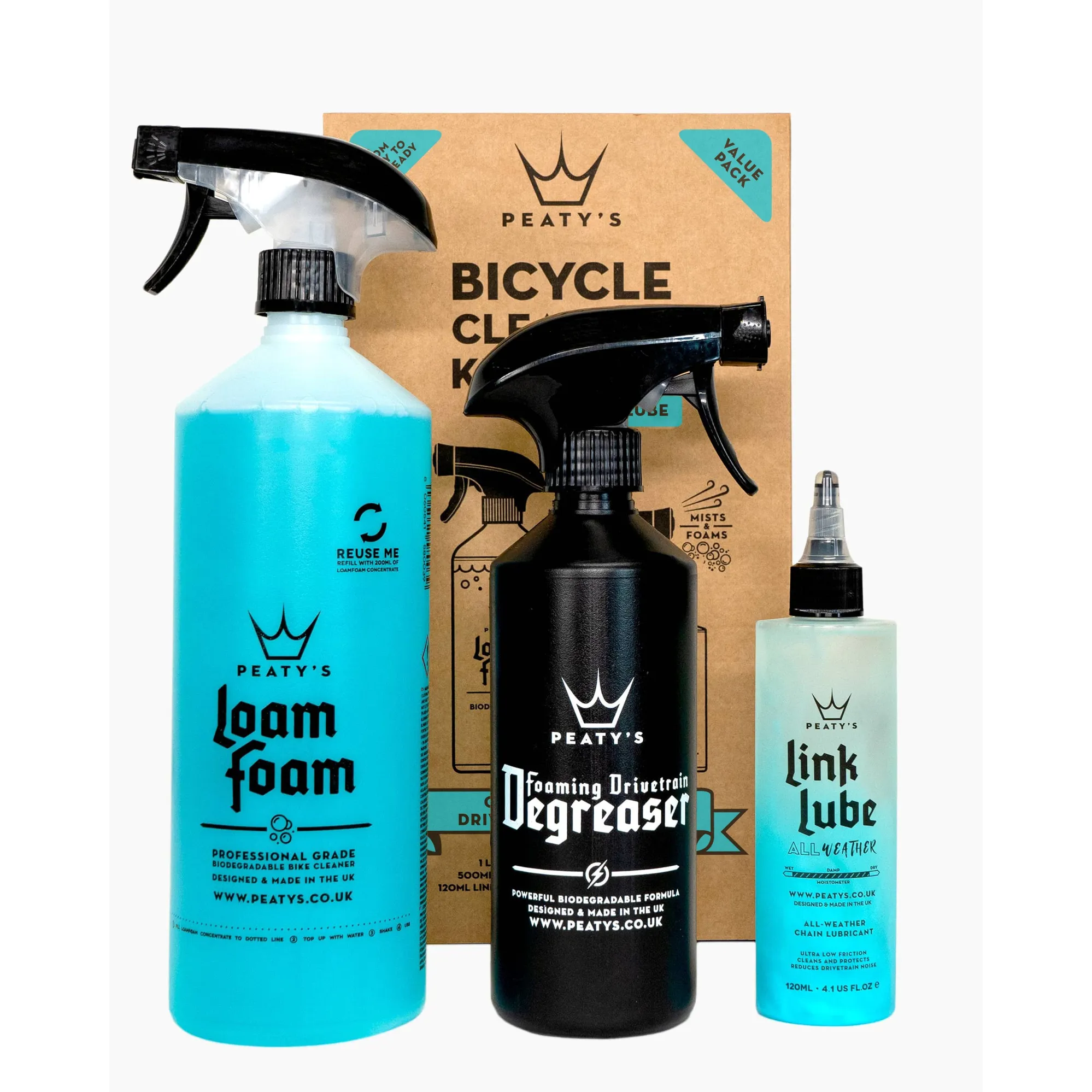Peaty's Foaming Drivetrain Degreaser - Nettoyant pour transmissions Bike-Discoun Peaty's Foaming Drivetrain Degreaser - Nettoyant pour transmissions Bike-Discoun