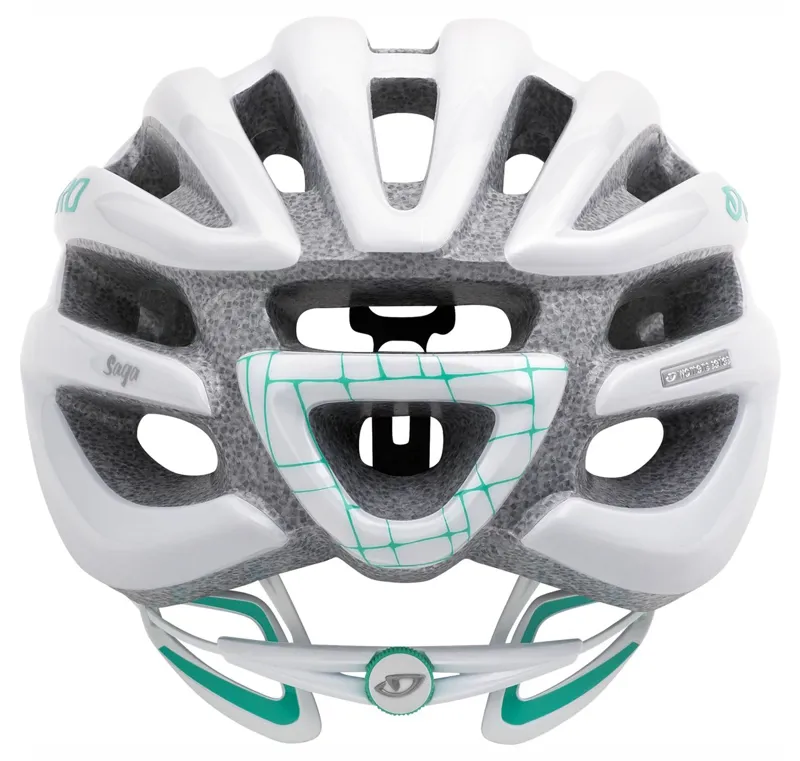 Giro Saga Womens Road Bike Helmet White/Pearl-1