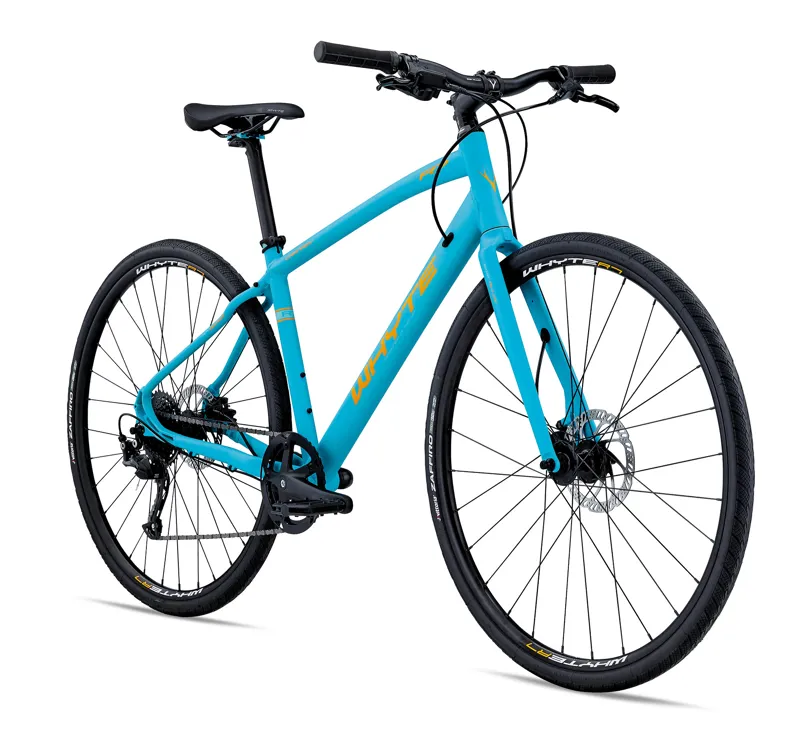 Whyte Carnaby Compact Hybrid Bike 2020 Blue/Orange-2