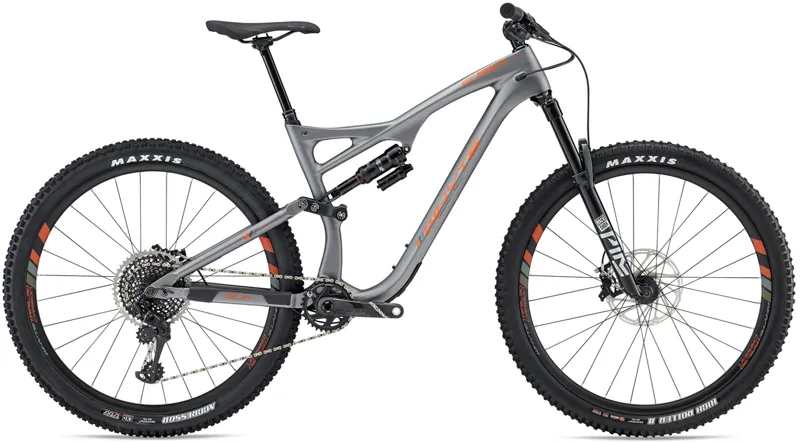 Whyte S-150C Works V2 Mountain Bike 2020 matt Granite/Orange/Khaki