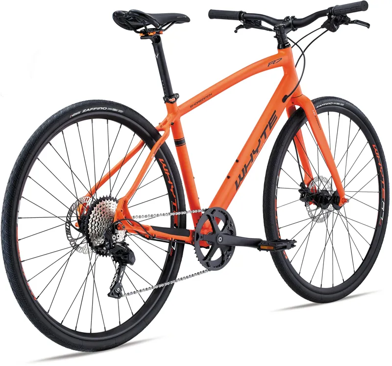 Whyte Shoreditch Hybrid Bike 2018 Orange/Black-2