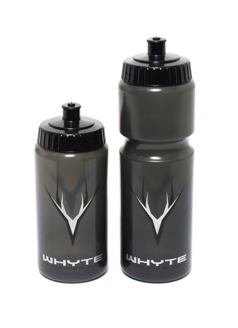 Whyte Water Bottle 750ml Translucent Black/Black-1